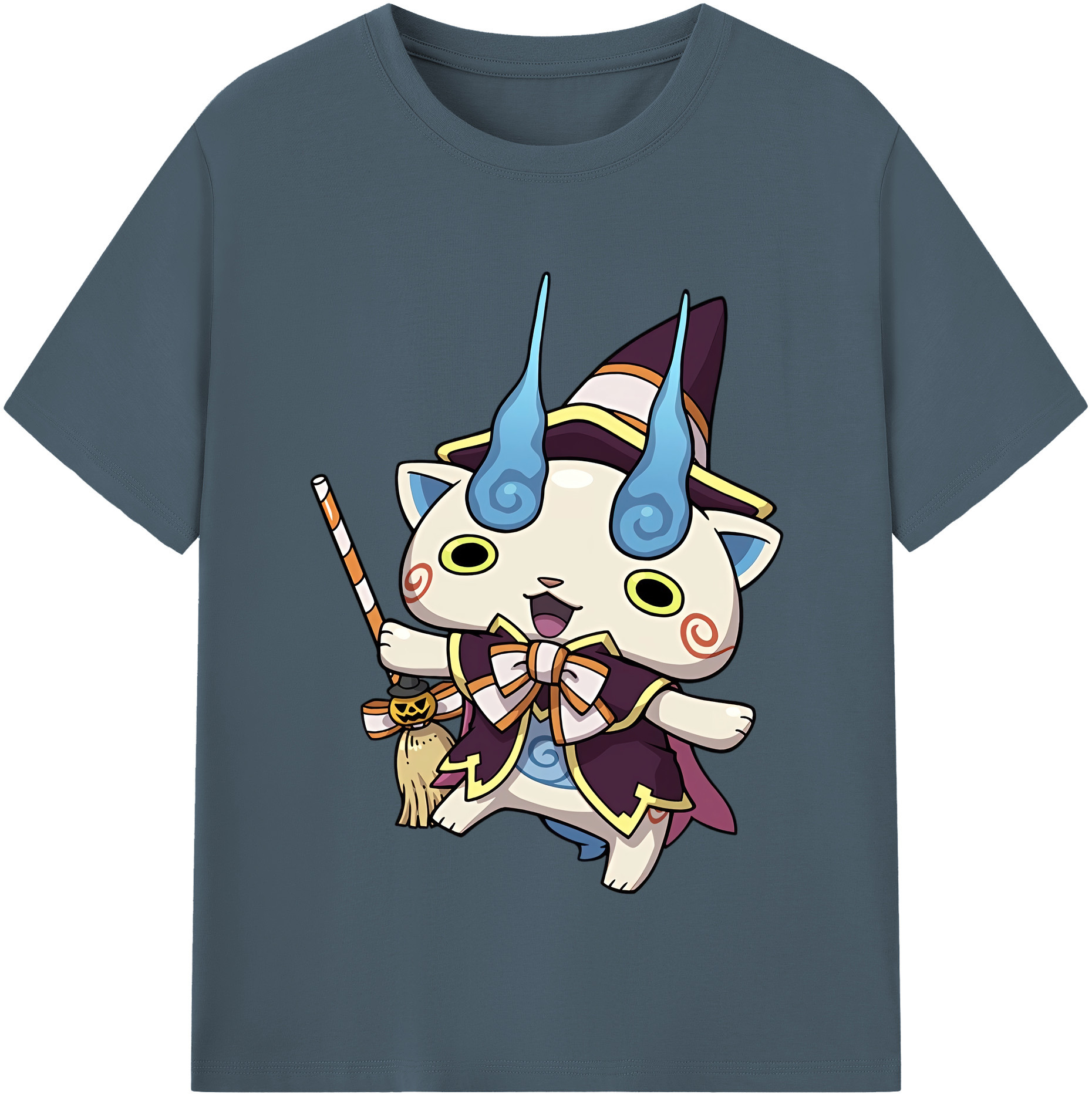 （画像用） 妖怪ウォッチ Yo-kai Watch 綿100％半袖Tシャツ（フロントプリント）